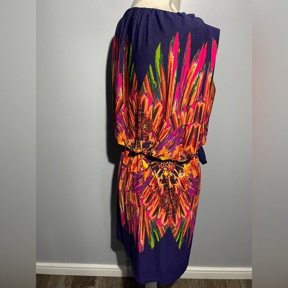 Enfocus Studio Elegant Navy Dress - Picture 5 of 11